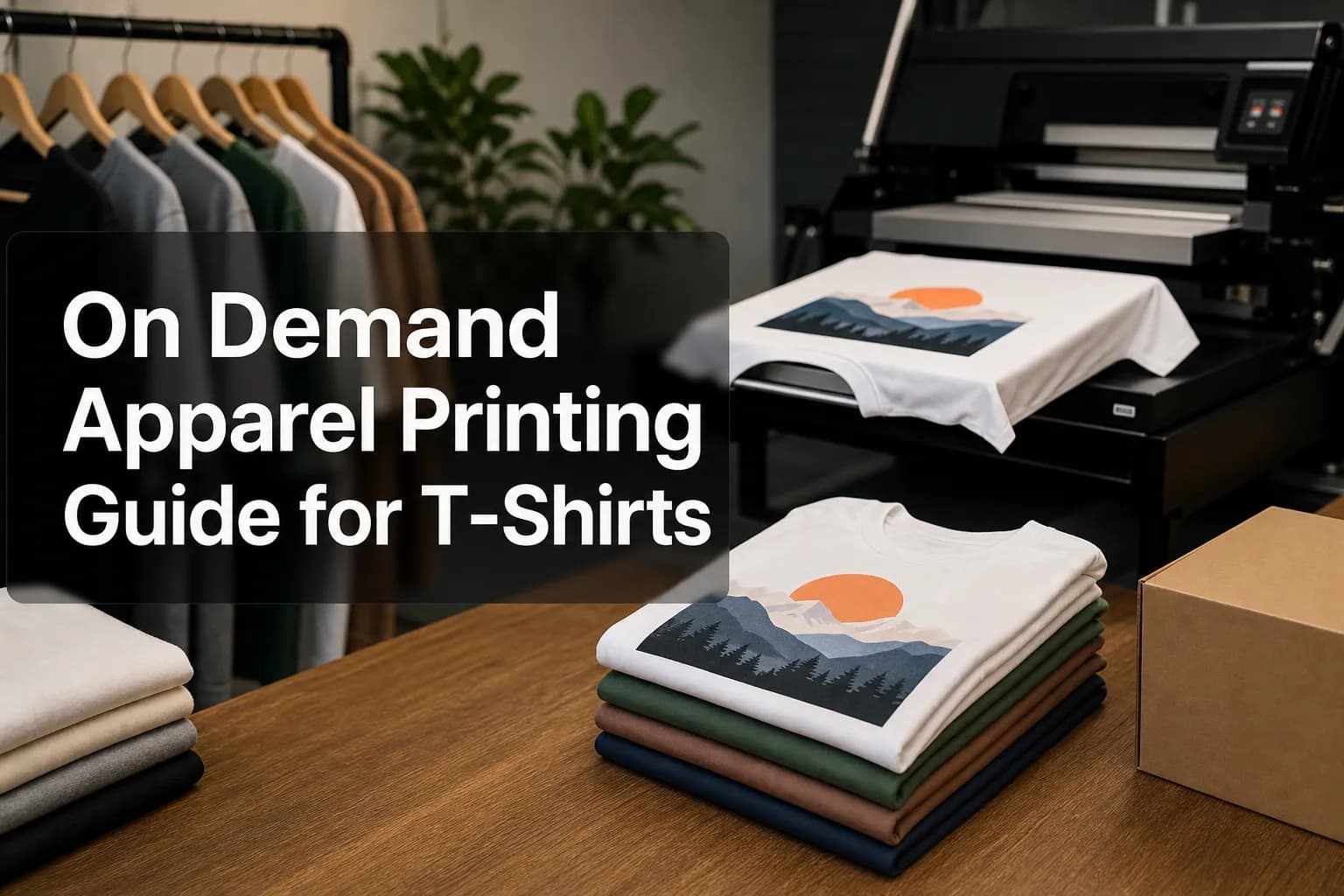 On Demand Apparel Printing Guide for T-Shirts