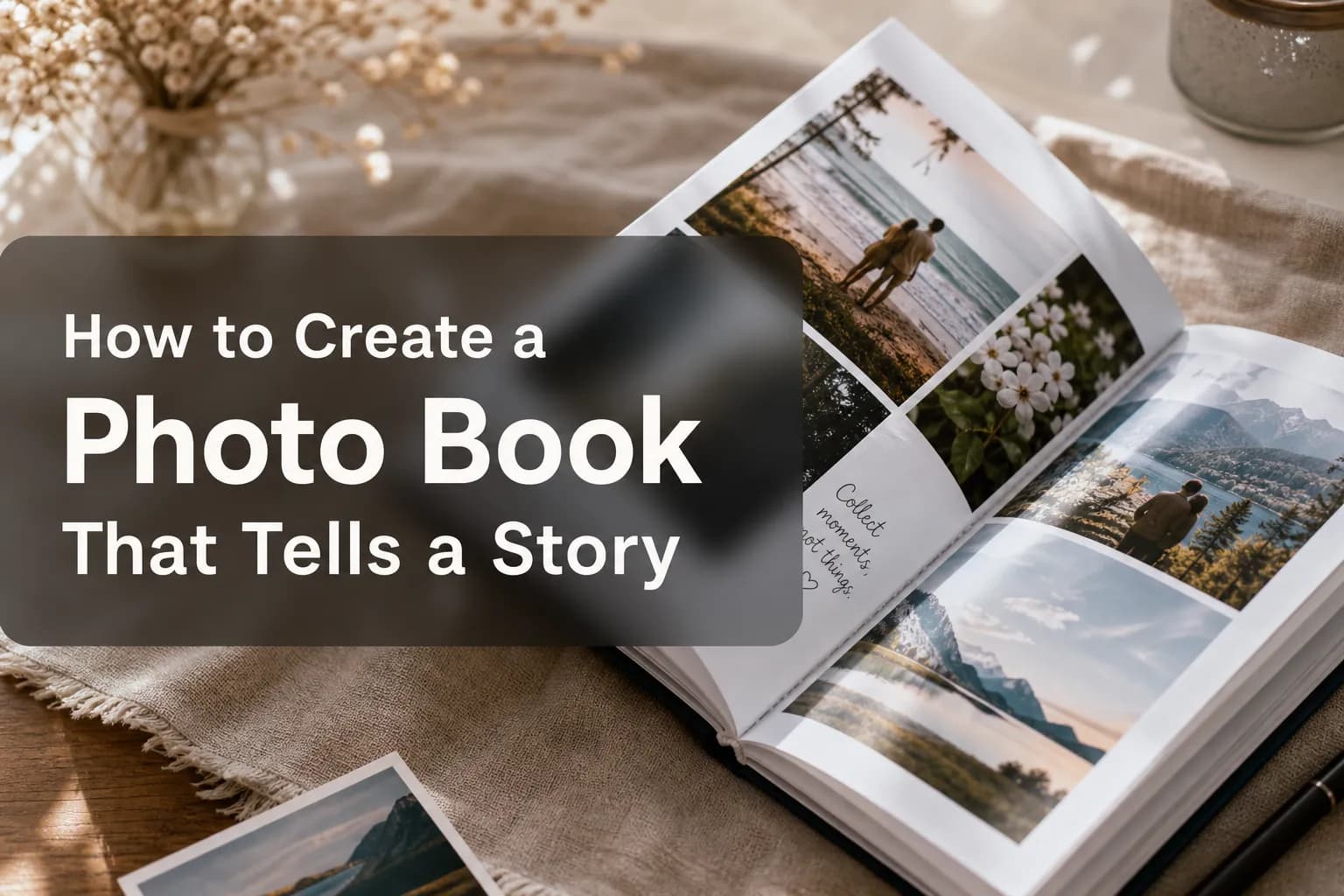 How to Create a Photo Book That Tells a Story