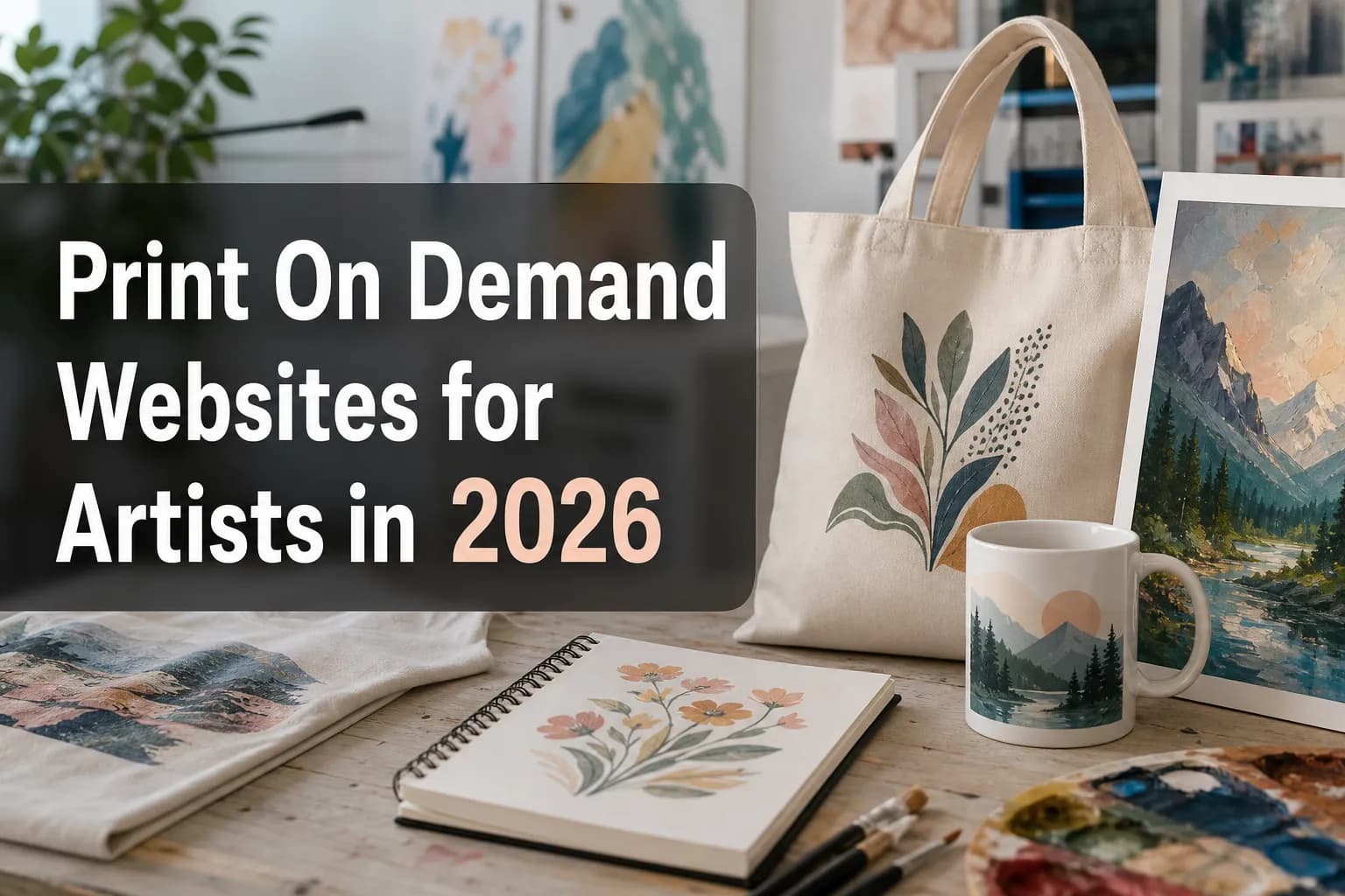 Print On Demand Websites for Artists in 2026