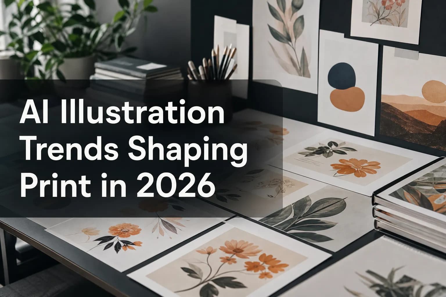 AI Illustration Trends Shaping Print in 2026