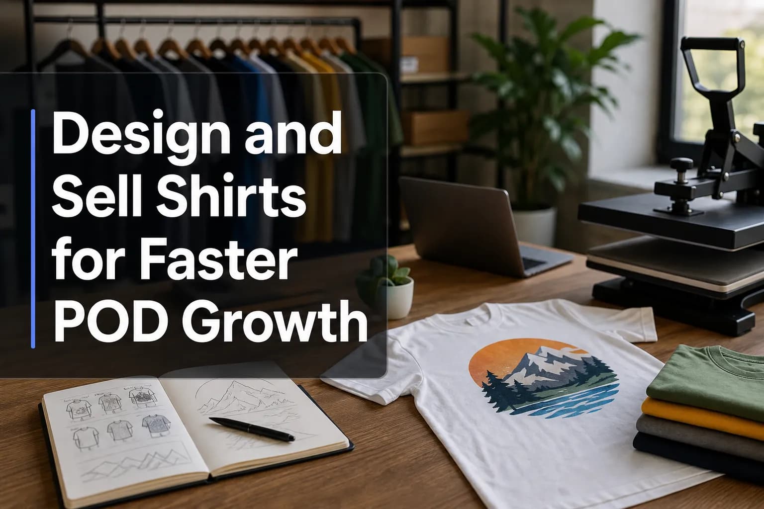 Design and Sell Shirts for Faster POD Growth