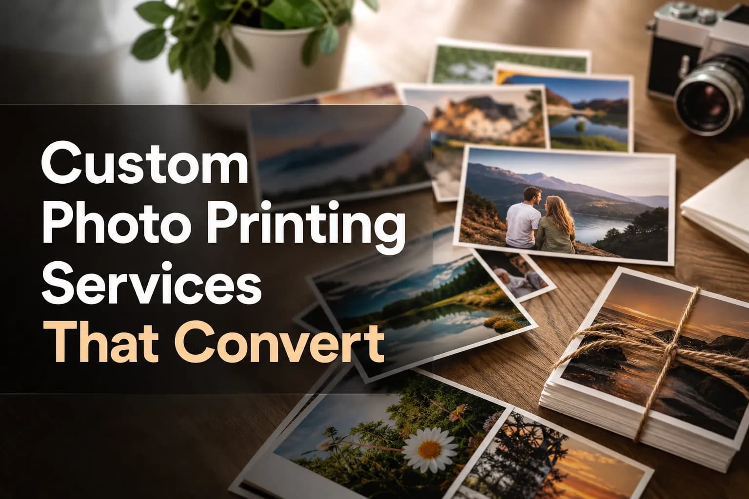 Custom Photo Printing Services That Convert