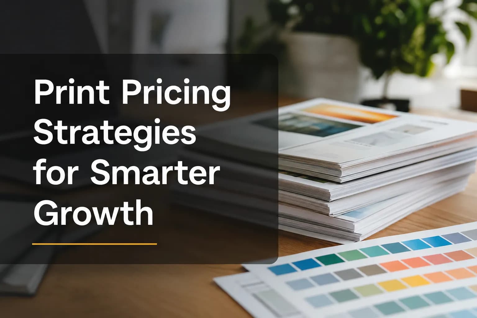 Print Pricing Strategies for Smarter Growth