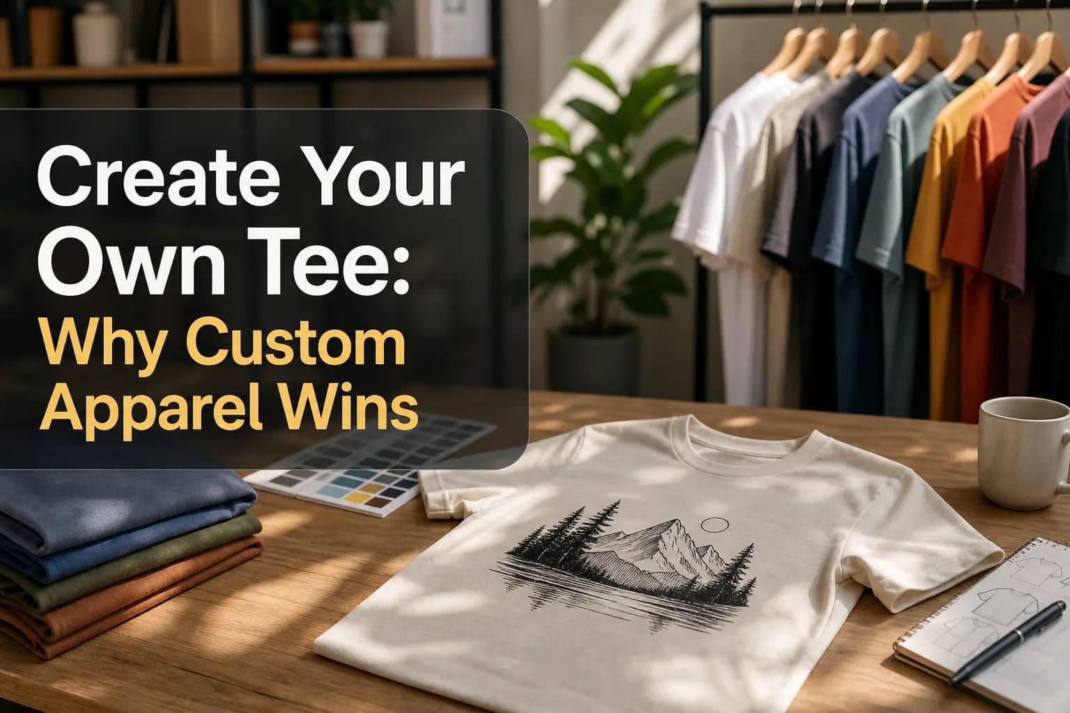 Create Your Own Tee: Why Custom Apparel Wins