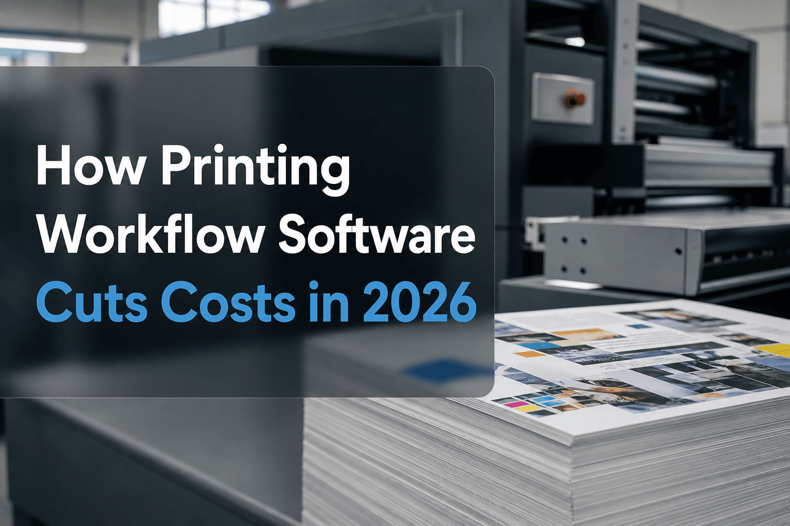 How Printing Workflow Software Cuts Costs in 2026
