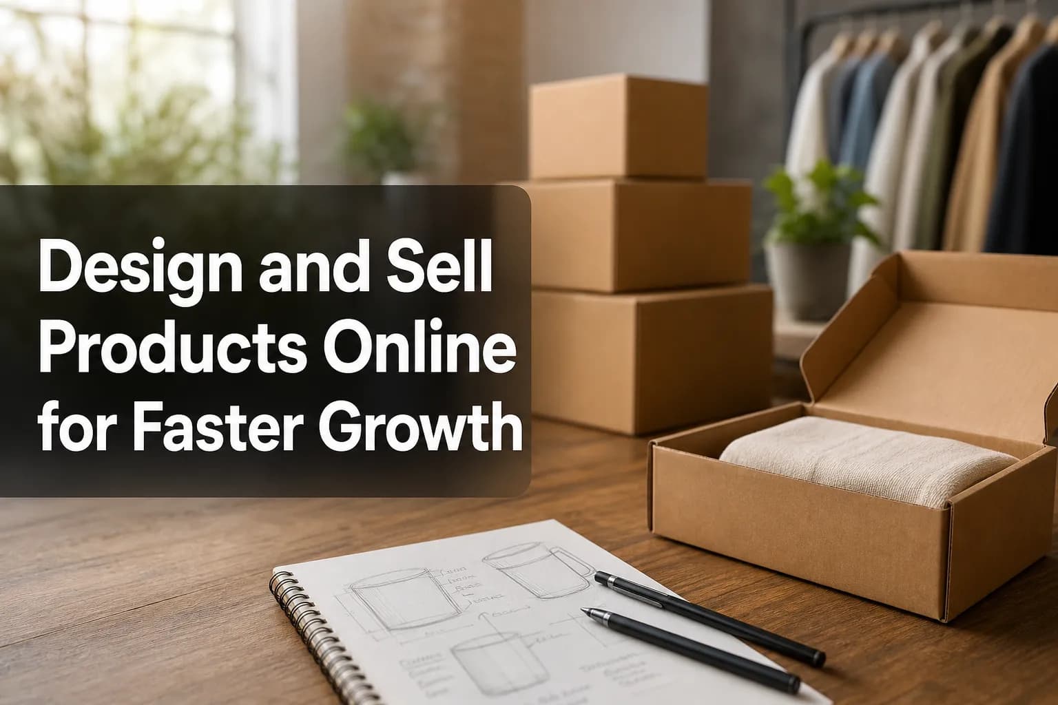 Design and Sell Products Online for Faster Growth