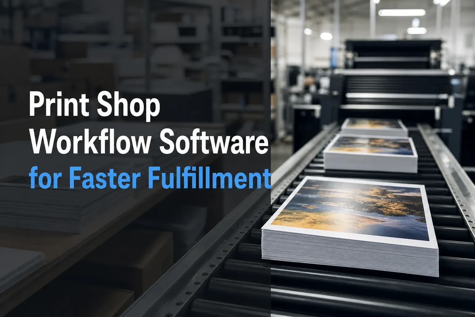 Print Shop Workflow Software for Faster Fulfillment