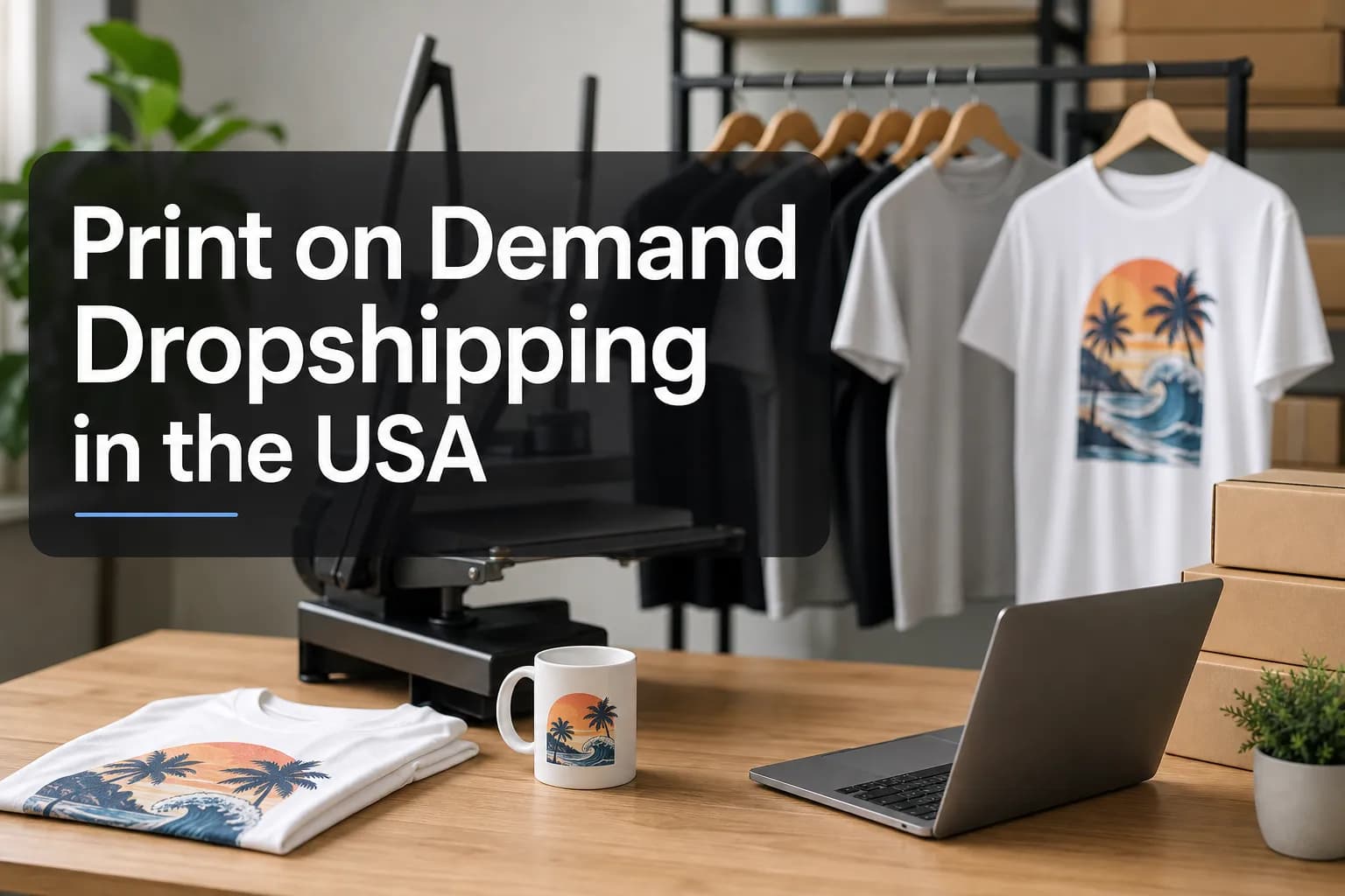 Print on Demand Dropshipping in the USA