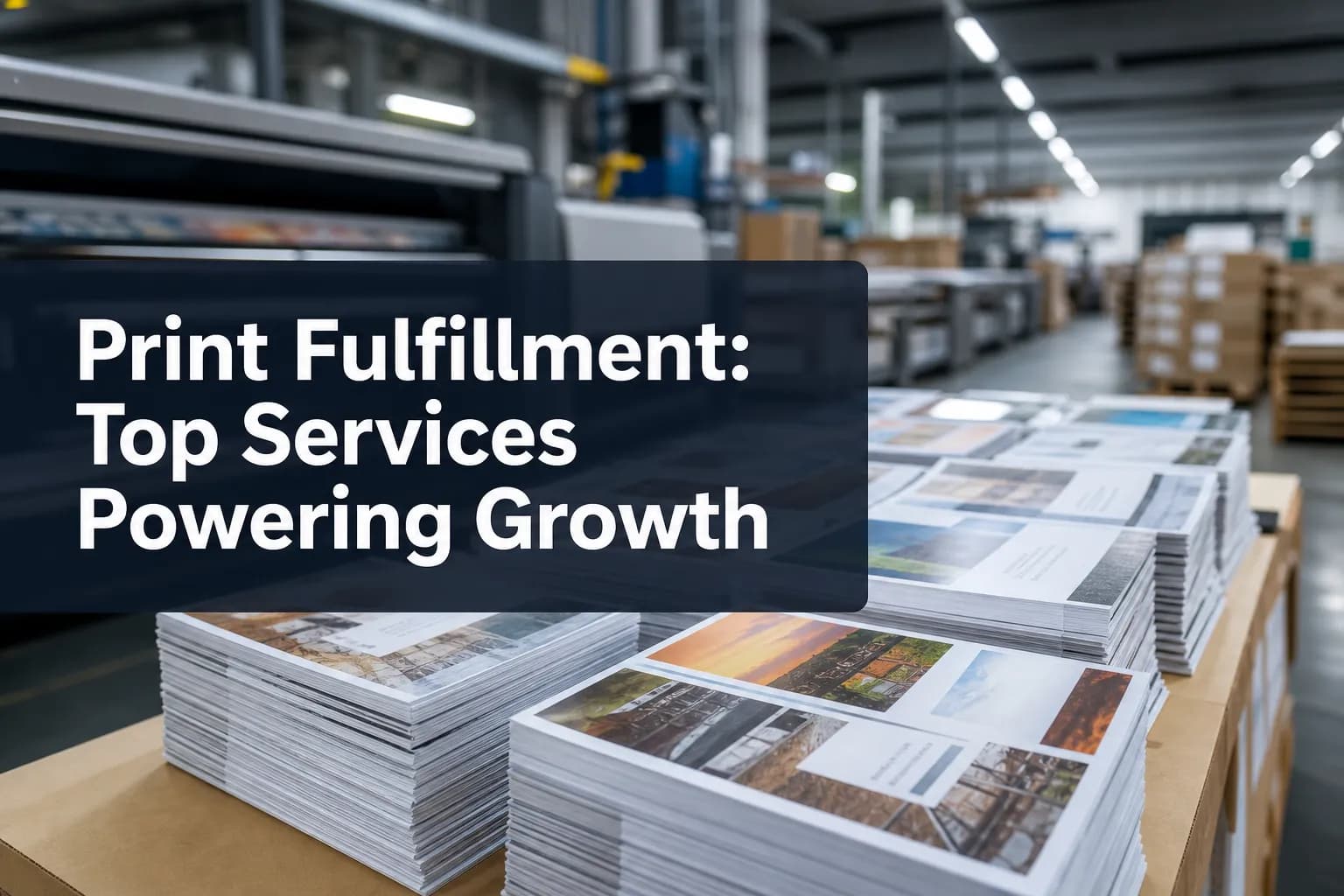 Print Fulfillment: Top Services Powering Growth