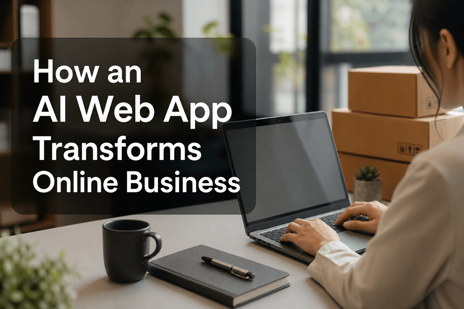 How an AI Web App Transforms Online Business