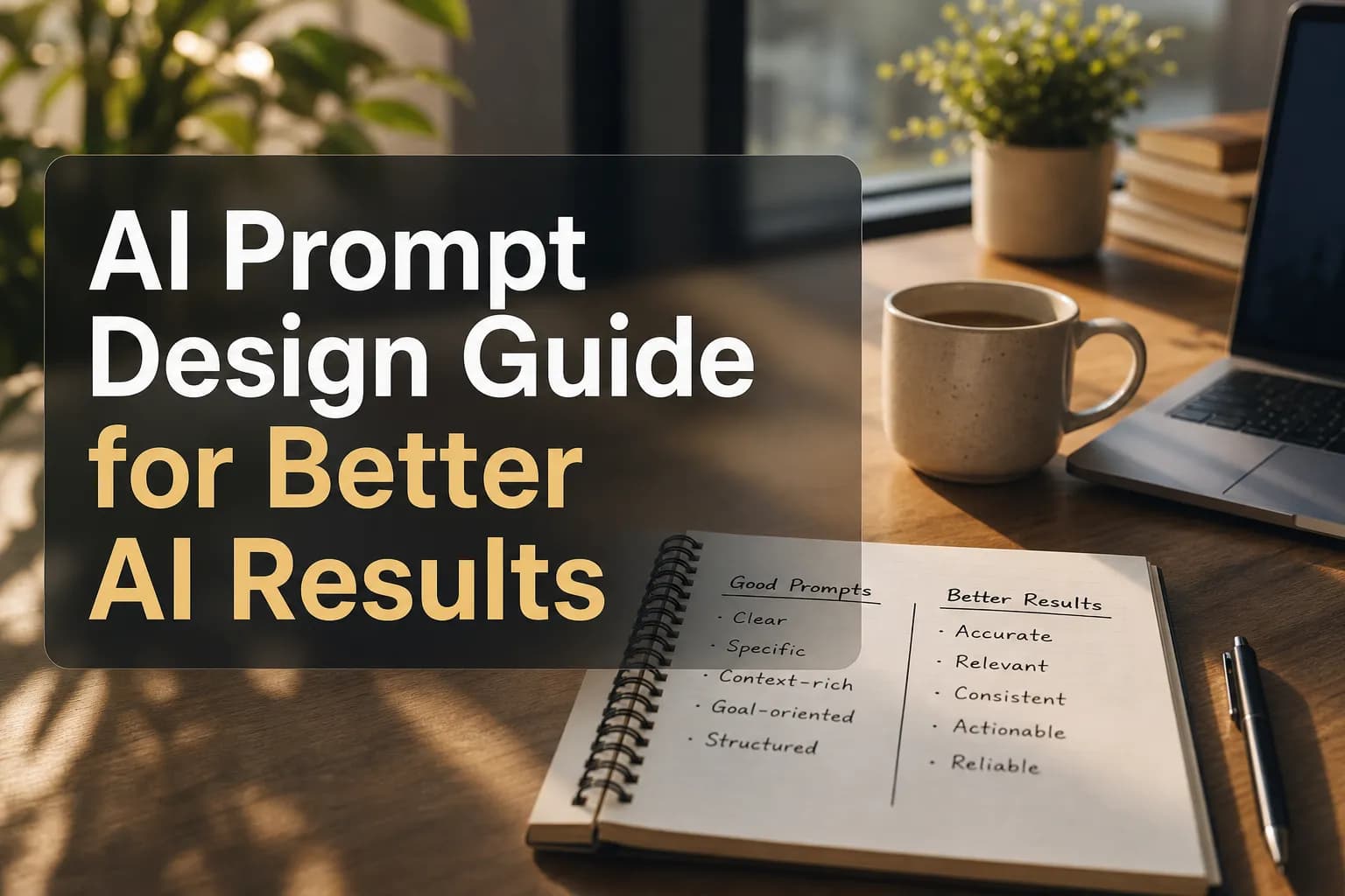 AI Prompt Design Guide for Better AI Results