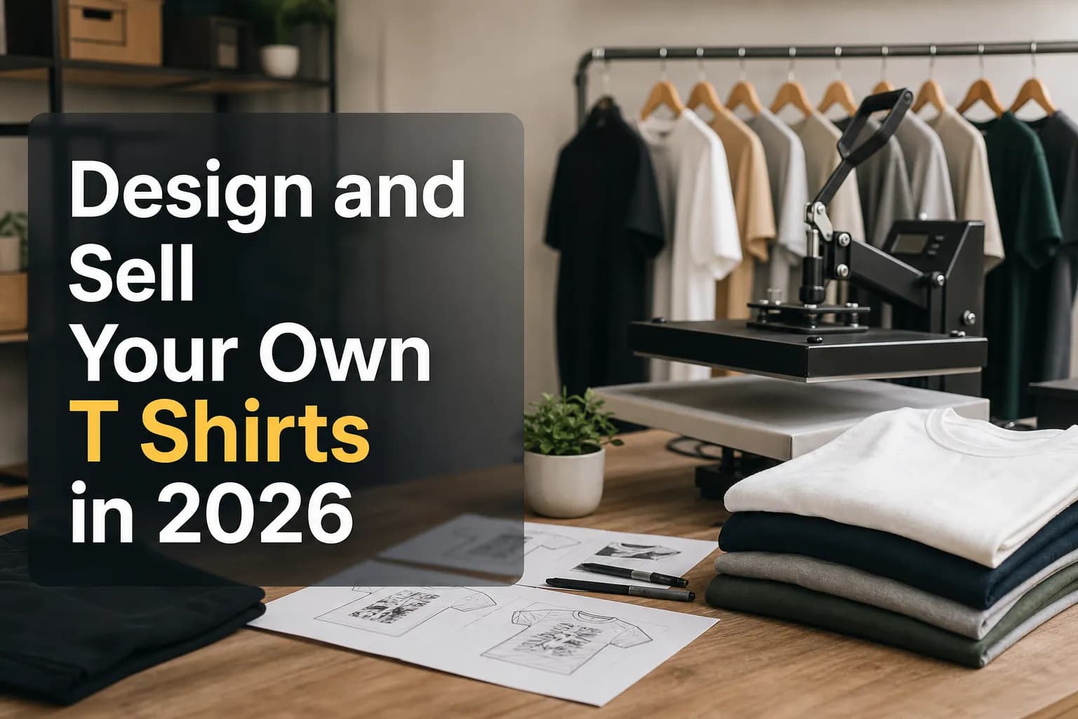 Design and Sell Your Own T Shirts in 2026